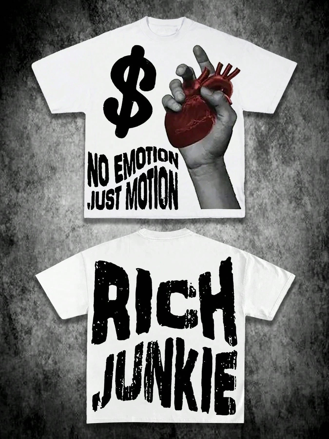 Men's Money Graphic T-Shirt - Motivational Statement Tee