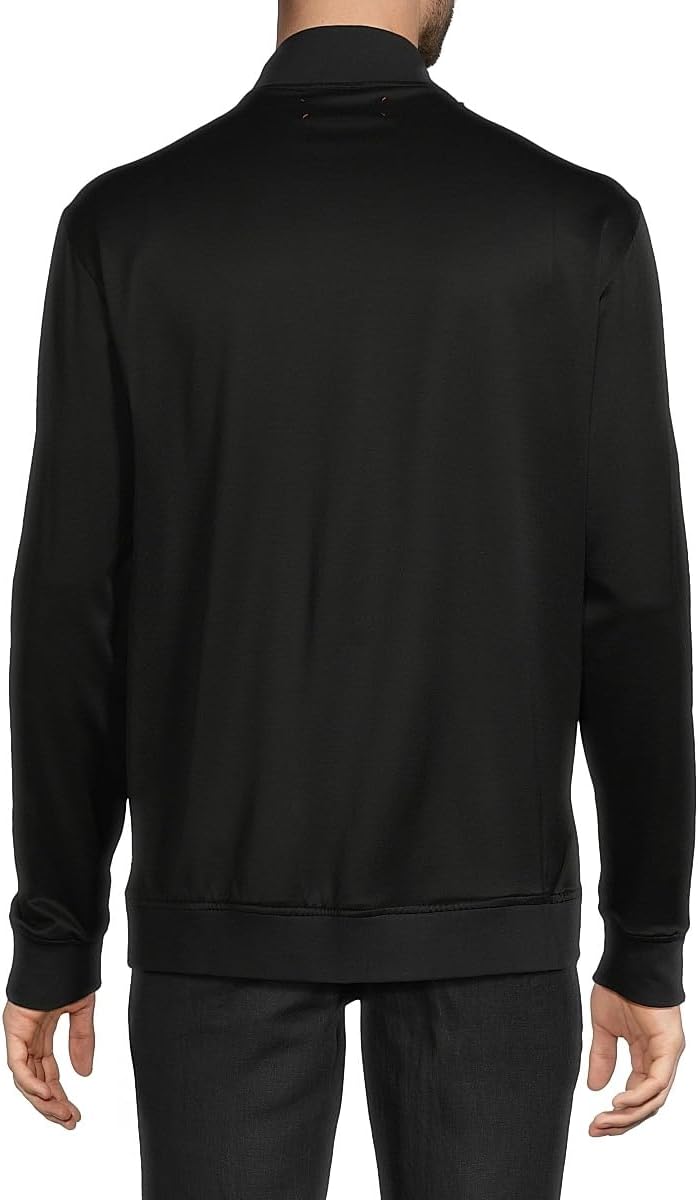 Kiton, Swim Cotton Jacket, Medium, Black :Luxury