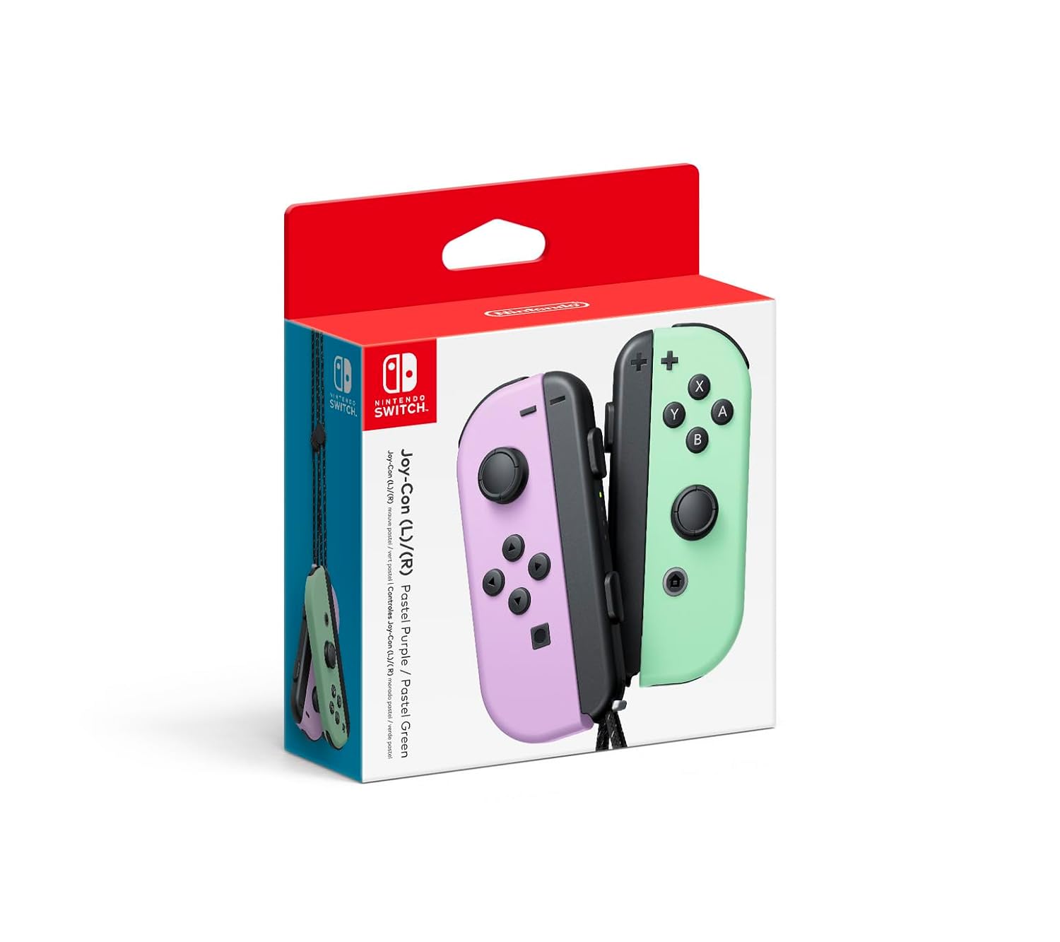 Nintendo Neon Purple/Neon Orange Joy-Con (L-R) - Switch