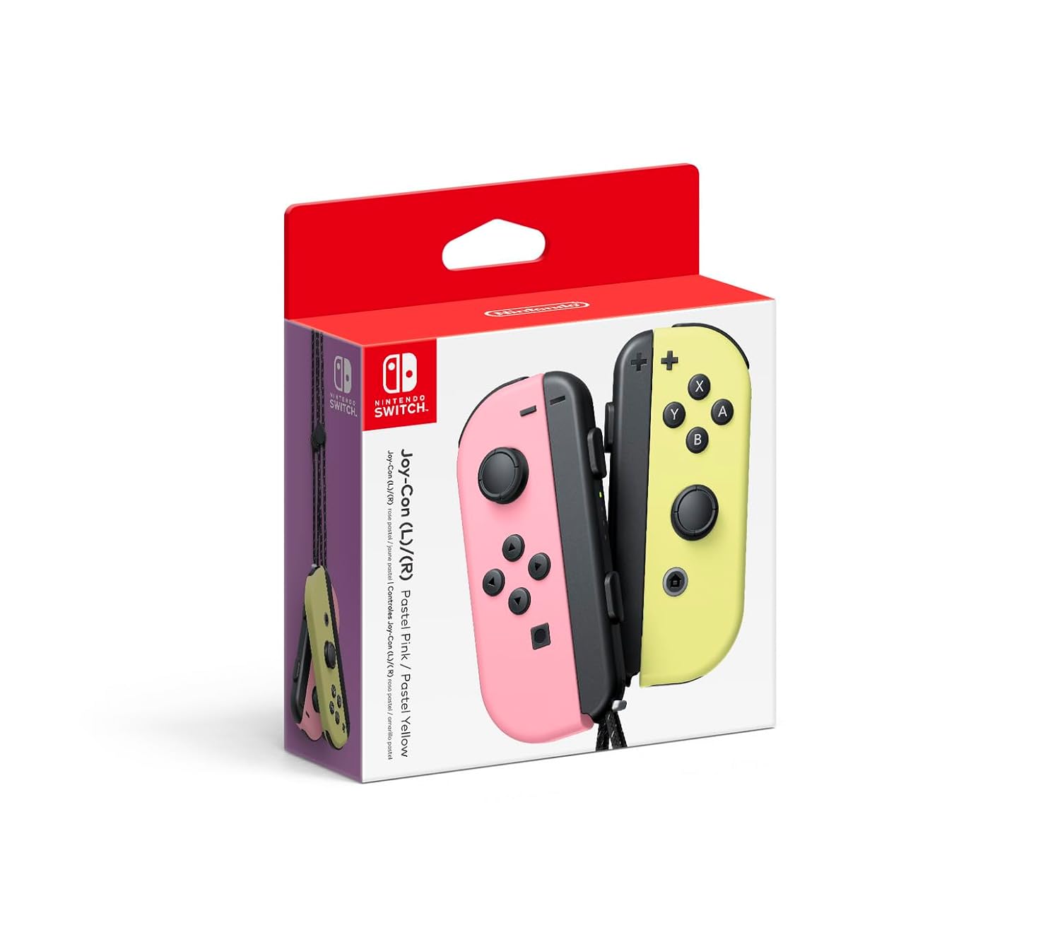 Nintendo Neon Purple/Neon Orange Joy-Con (L-R) - Switch