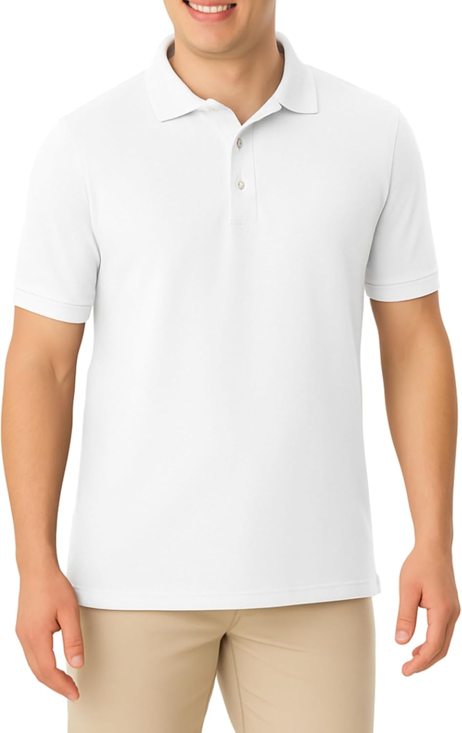 French Toast Unisex Adult Pique Polo (Standard & Husky)