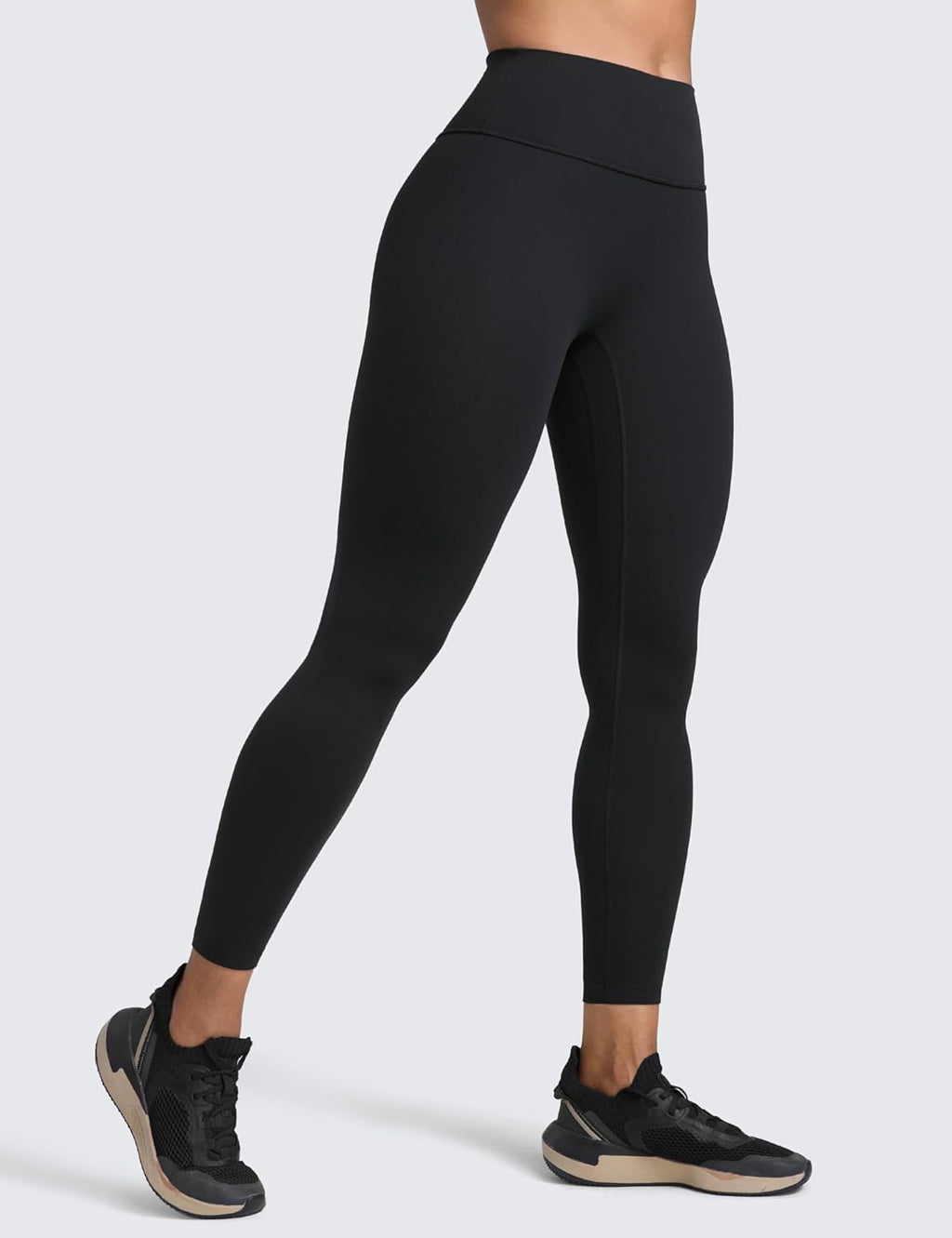 CRZ YOGA Secretsculpt Womens Butterlift Scrunch Butt Workout Leggings 25" - No Front Seam High Waisted Yoga Pants Booty