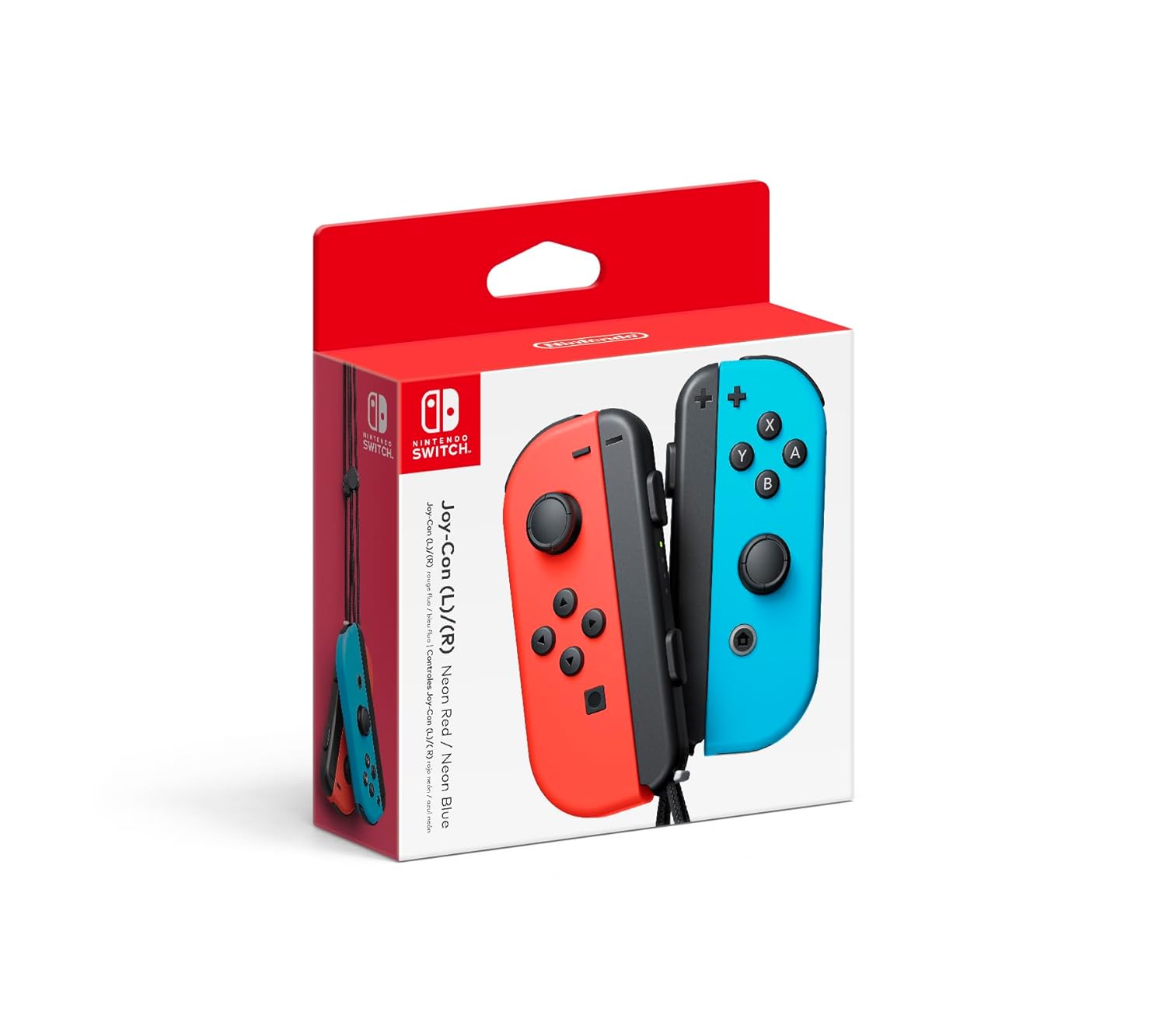 Nintendo Neon Purple/Neon Orange Joy-Con (L-R) - Switch