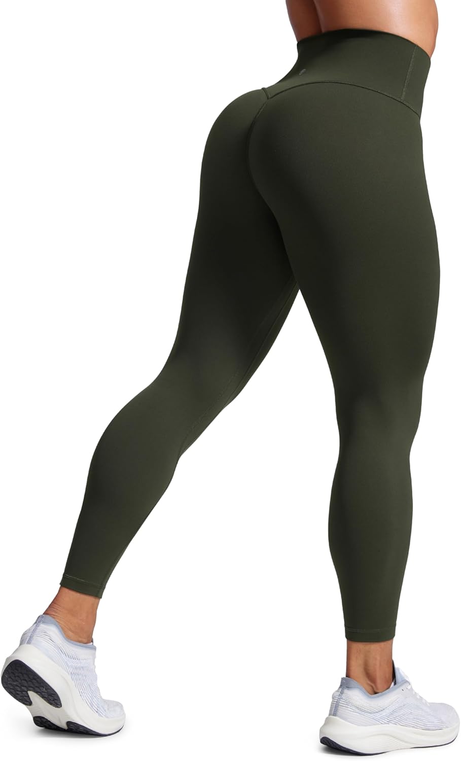 CRZ YOGA Secretsculpt Womens Butterlift Scrunch Butt Workout Leggings 25" - No Front Seam High Waisted Yoga Pants Booty