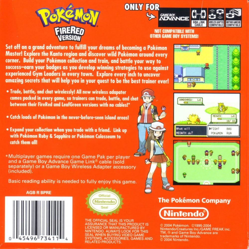 Pokemon: FireRed Version (Renewed)