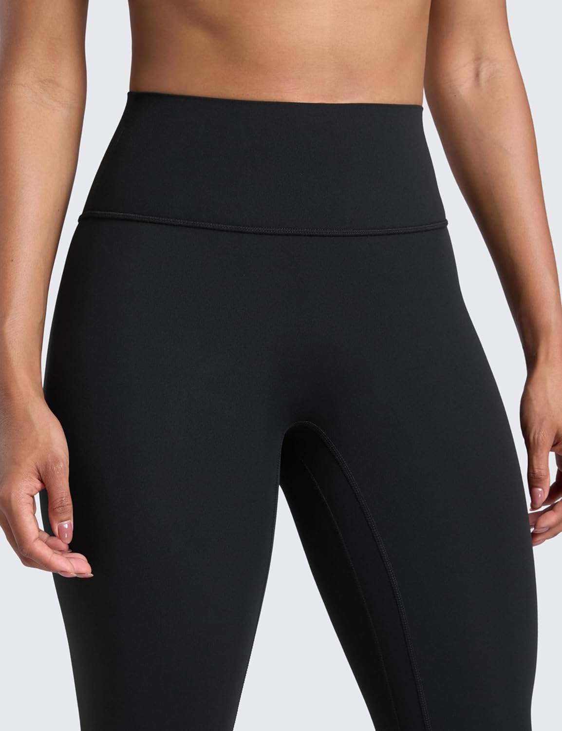 CRZ YOGA Secretsculpt Womens Butterlift Scrunch Butt Workout Leggings 25" - No Front Seam High Waisted Yoga Pants Booty