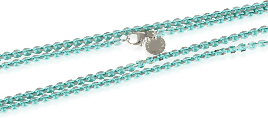 Tiffany & Co., Pre-Loved Thin Sparkle Chain Necklace, Sterling Silver, 30 in : Luxury