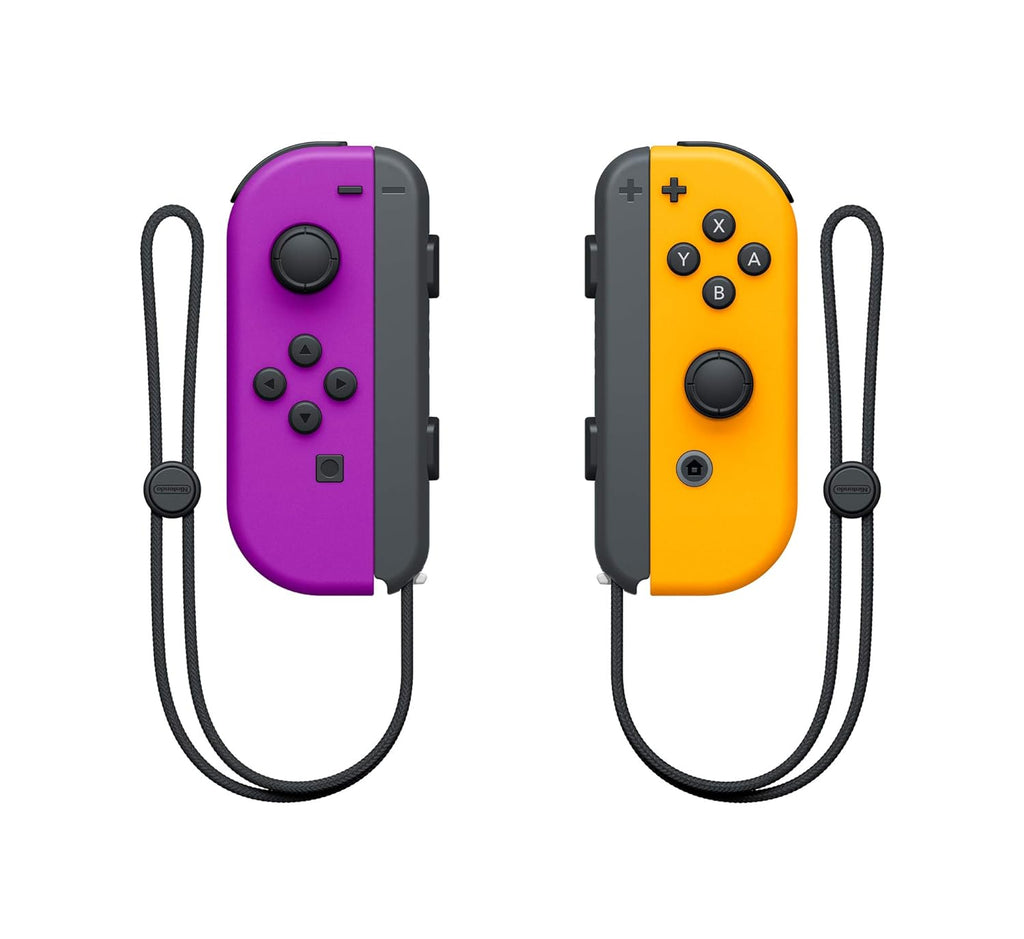 Nintendo Neon Purple/Neon Orange Joy-Con (L-R) - Switch
